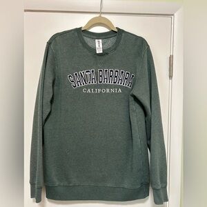 Green Santa Barbara California Men's Sweater